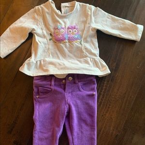 Mayoral girls top and pants